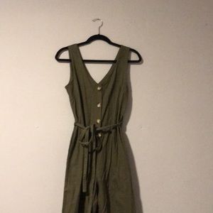 COPY - Olive green jumpsuit